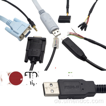 OEM FTDI FT232 PL2303HX/RS232 4/6PIN UART -Serie Kabel